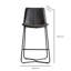 Carnot Upholstered Counter Stool with Metal Frame-732243995