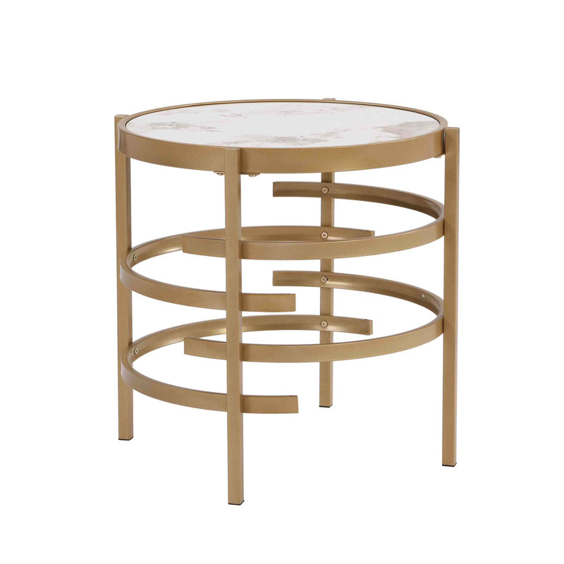 Side Table With Distinctive Design And Functionality