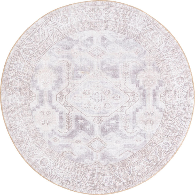 Chenille Geometric Indoor Rug