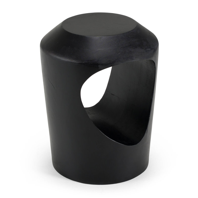 Tracy - Table de bout moderne noire