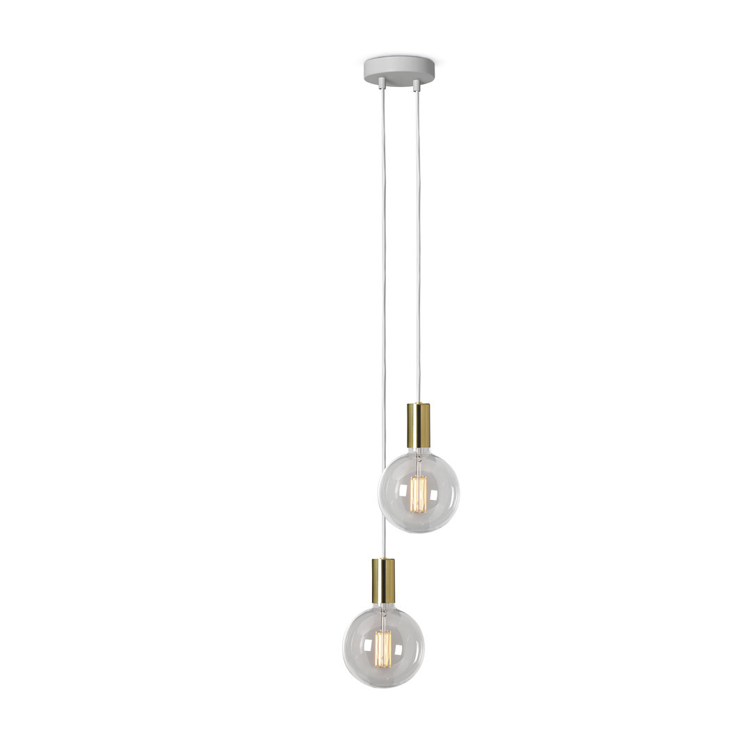 LED-Cluster-Pendelleuchte 2-flammig Oildale