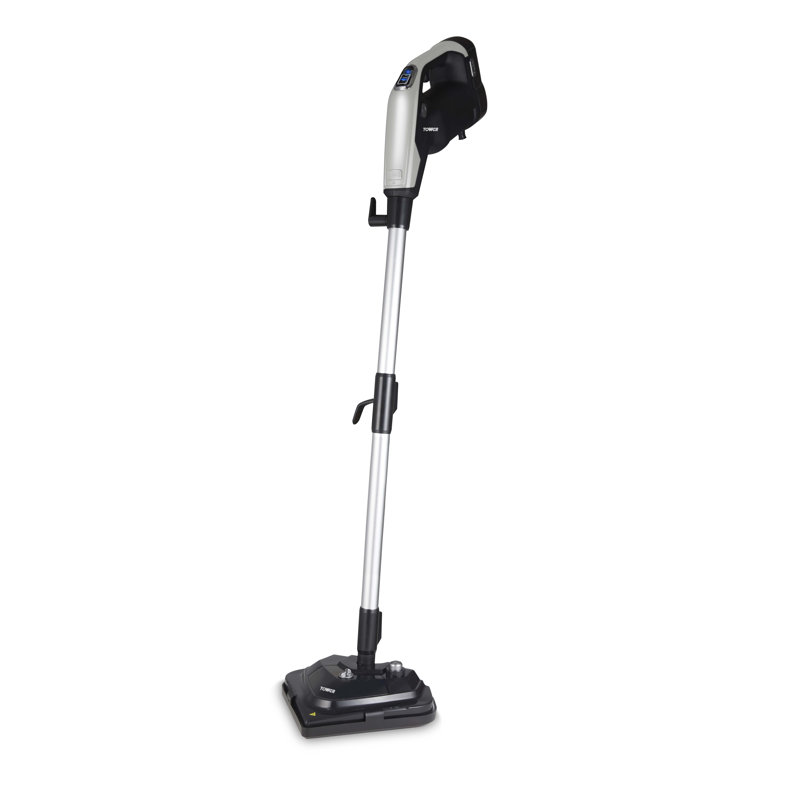 Tower  Multi-Functional 12-in-1 Steam Mop with 12 Accessories, Detachable Handheld Function