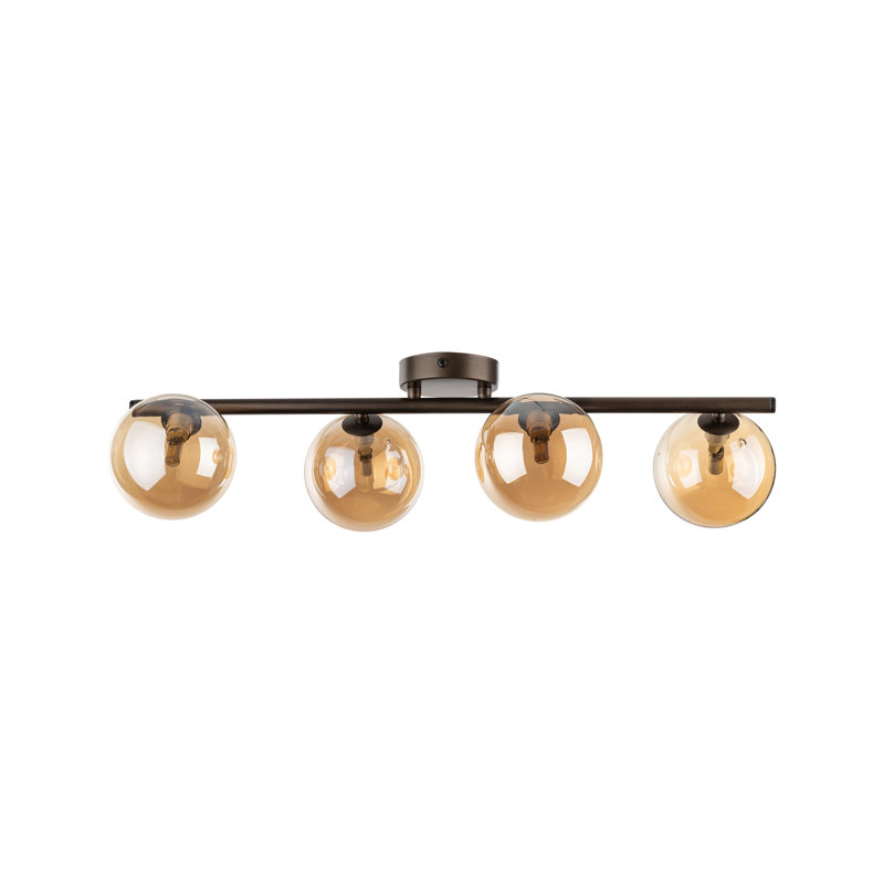 Aspers Glass Semi Flush Mount