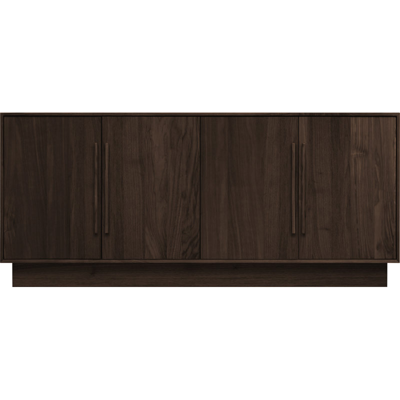 Moduluxe Solid Wood Dresser, Smoke Cherry
