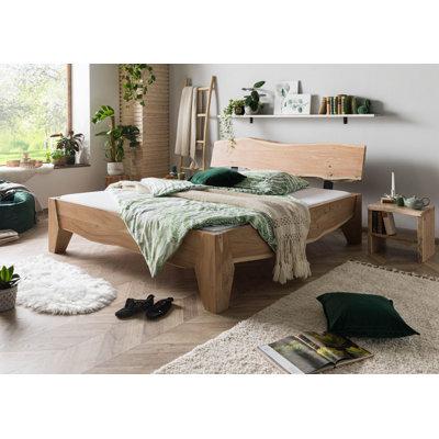 Pure Acacia Solid Wood Bed