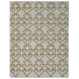 Verdant Rug: Decorator Hand Knotted Rug in Natural/Yellow