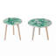 Ensemble de 2 tables d'appoint Despain