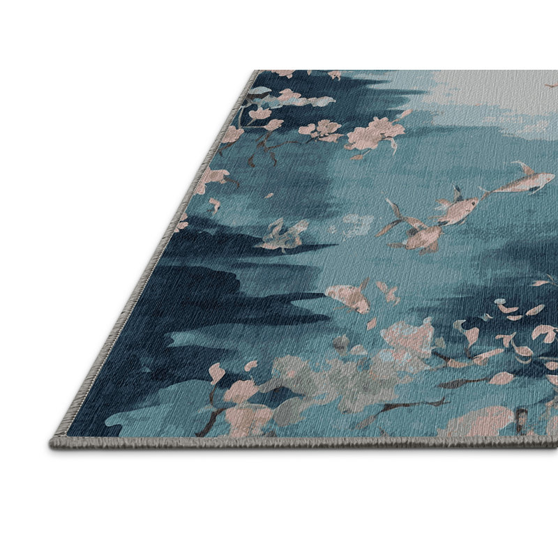 Tapis gris lavable à la machine, Tapis de couloir 2 pi x 4 pi