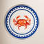 Set of 4 Crab House Sandwich Plates
