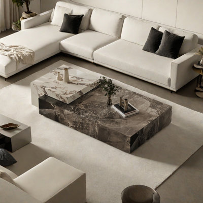 Table basse Italian Light Luxury