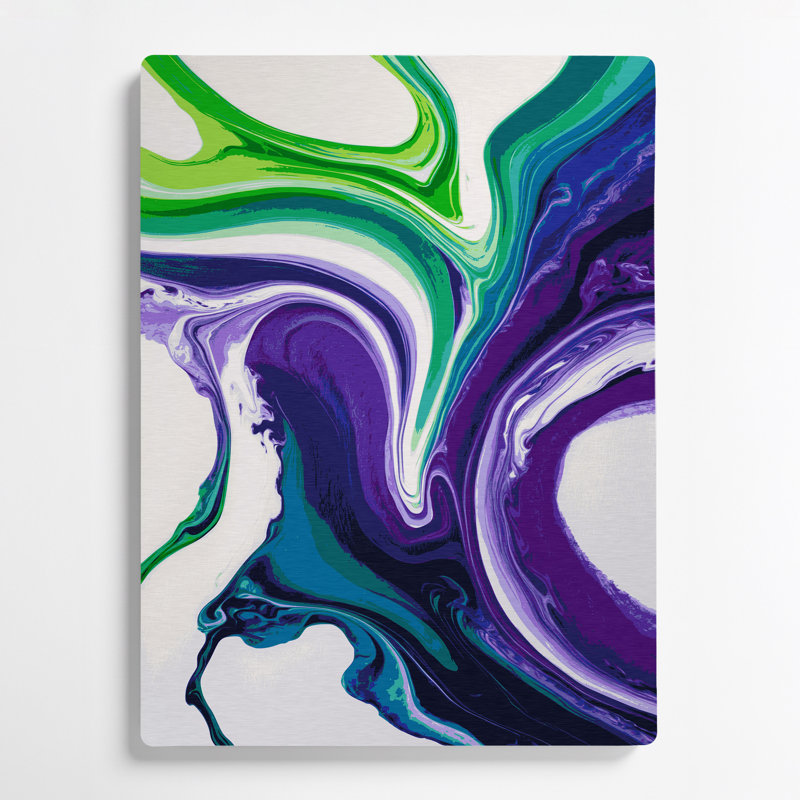Art abstrait abstrait 45, H 20 po x l 30 po
