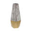 Ceramic Faux Marble Decorative Vase with Base-28118411-28118466