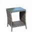 Table basse d'extérieur avec verre trempé transparent-895304908