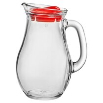 1.5ml Large-capacity Clear Glass Water Pitcher With Handle Heat