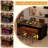 63" Rectangular Imitation Marble Dining Table For 4-6 People, Modern Kitchen Island Table With Led Lights And Grille Design (black) ﻿
