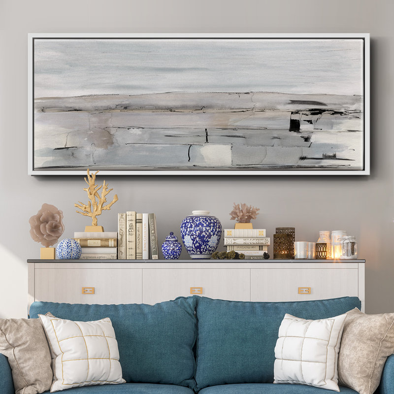 Faraway Field- Framed Canvas