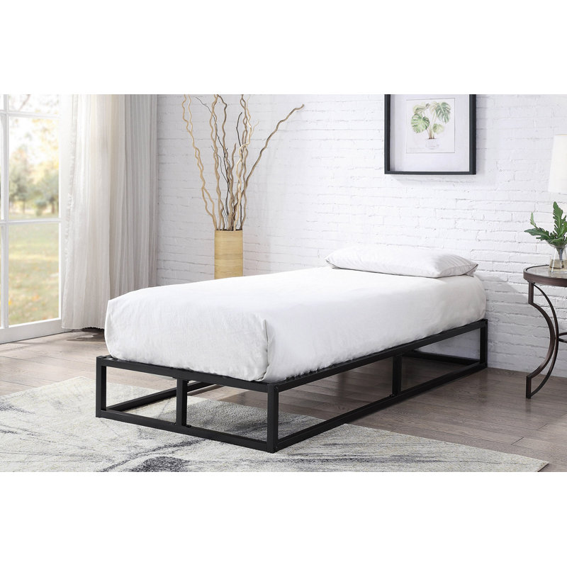 Shannon Metal Bed with Mattress, Single (3'), Memory Foam
