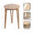 Wooden Living Room Round Side Table-2140215019