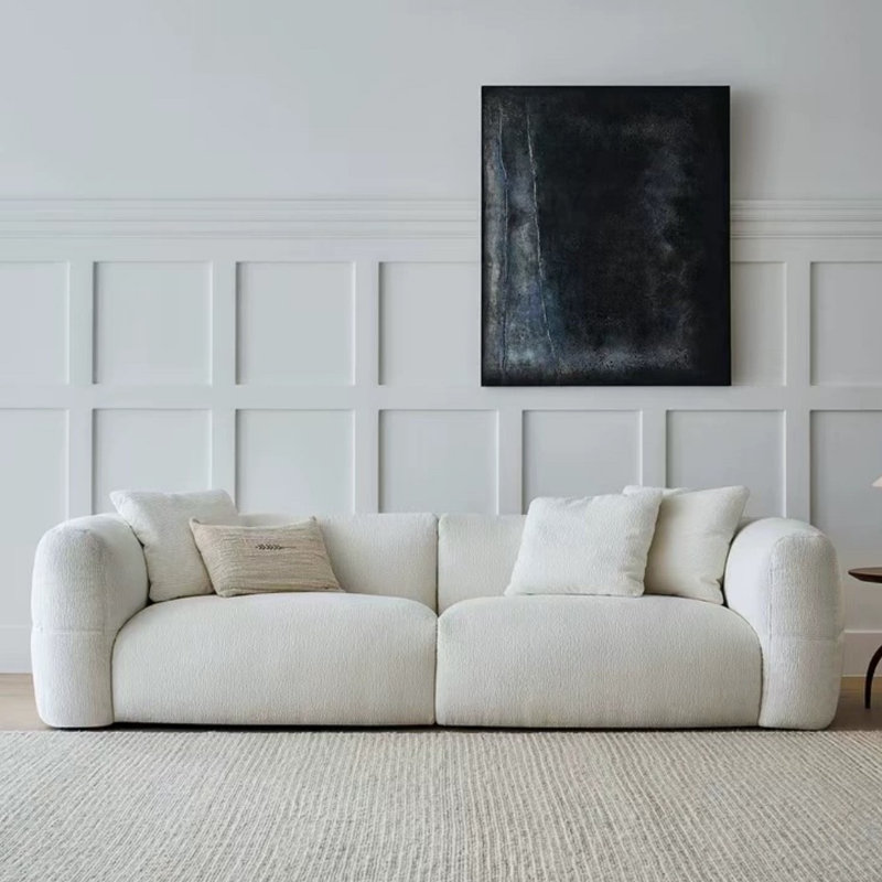 Minimalist Sofa, White