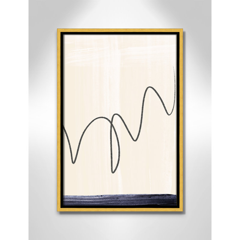 Départs II - Reproduction d'art sur toile, H 19,5 po x l 13,5 po x P 2 po, Toile dorée