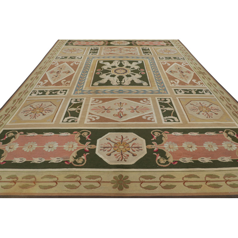 One-of-a-Kind Rectangle 11’7”x17’ Hand Knotted Area Rug