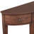 Modern Curved Console Table Sofa Table-618299348
