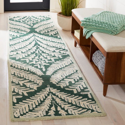 Jahwan Hand Tufted Wool Floral Rug