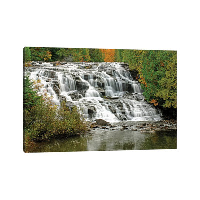 Bond Falls by Brian Wolf - Wrapped Canvas Print