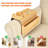 Bamboo Foldable Sofa Armrest Tray With Storage