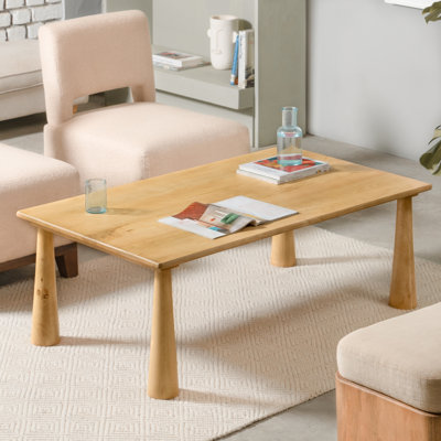 Fiorinda Solid Wood Coffee Table