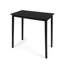 Table de bar d'extérieur minimaliste gris foncé, en bois, table en bois - gris, pour le jardin et l'extérieur, 41 po de hauteur, assemblage requis