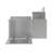Depuy Contemporary Vanity Set with Mirror and Padded Matching Stool