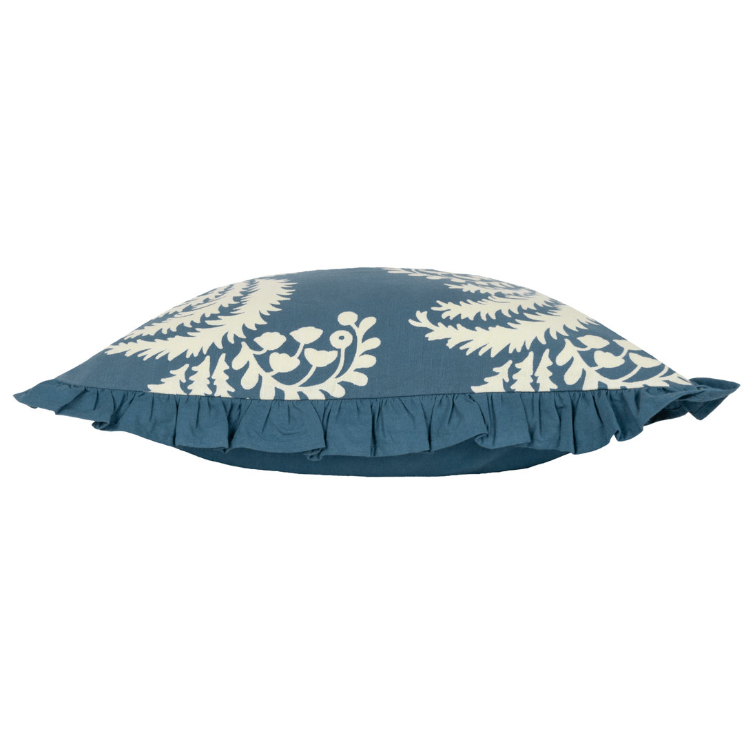 Floral Square Throw Cushion