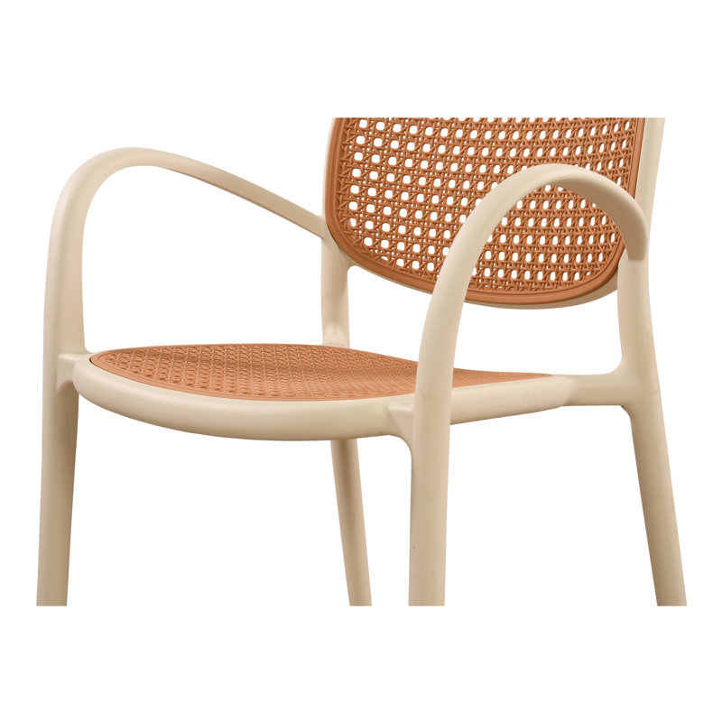 Ensemble de deux chaises d'extérieur Soren, Blanc