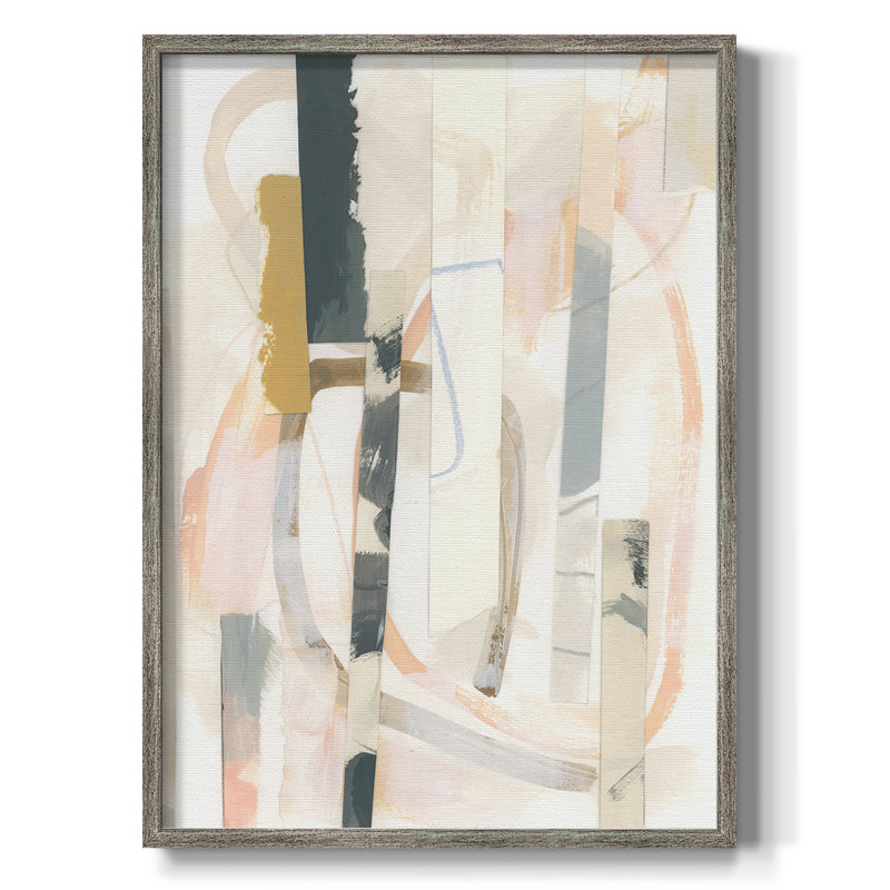 Melon Litmus II Framed Print - Solid Wood, 15" H x 12" W