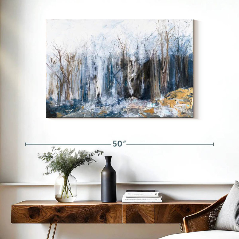 Avery, paysage de forêt, H 26 po x l 39 po