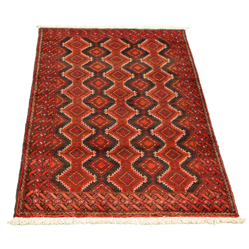One-of-a-Kind 3'6" X 6'3" 1980s Wool Area Rug in