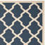 Kerr Hooked Navy/Beige Indoor/Outdoor Rug-22670512