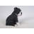Sitting Boston Terrier Puppy Statue