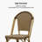Patio Bamboo Print Finish Counter & Bar Height Stools With Rattan Back (set Of 2)-50490723-50490748
