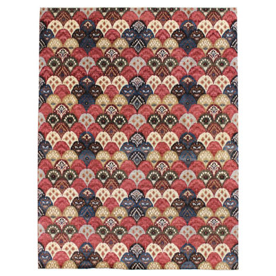Ottoman Wool Ikat Indoor Rug