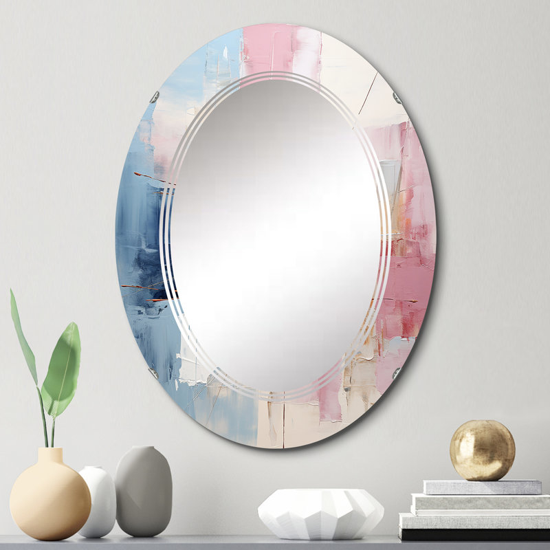 Laganas Oval Mirror, 30" x 20"