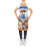 No Pattern Bib Apron
