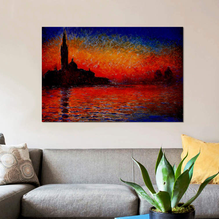 Claude Monet - Wrapped Canvas Print, 152.5 cm H x 101.5 cm W