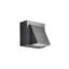 Blacine Black 7.8cm H Integrated LED Outdoor Flush Mount