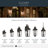 Cleary 24" 2-Light Outdoor Wall Light with Clear Glass in Olde Bronze-126690918-126690920