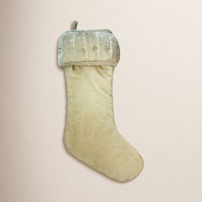 The Holiday Aisle® Velvet Stocking