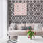 "Motif rose et gris 2" par Stellar Design Studio-101619366