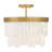 Briscade 18" 6-light Semi Flush