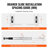 VEVOR 18 Inch Drawer Bottom Mount Rails-96230468